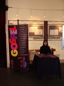 Firenze - Stand Organizzazione Festival - Alessandra